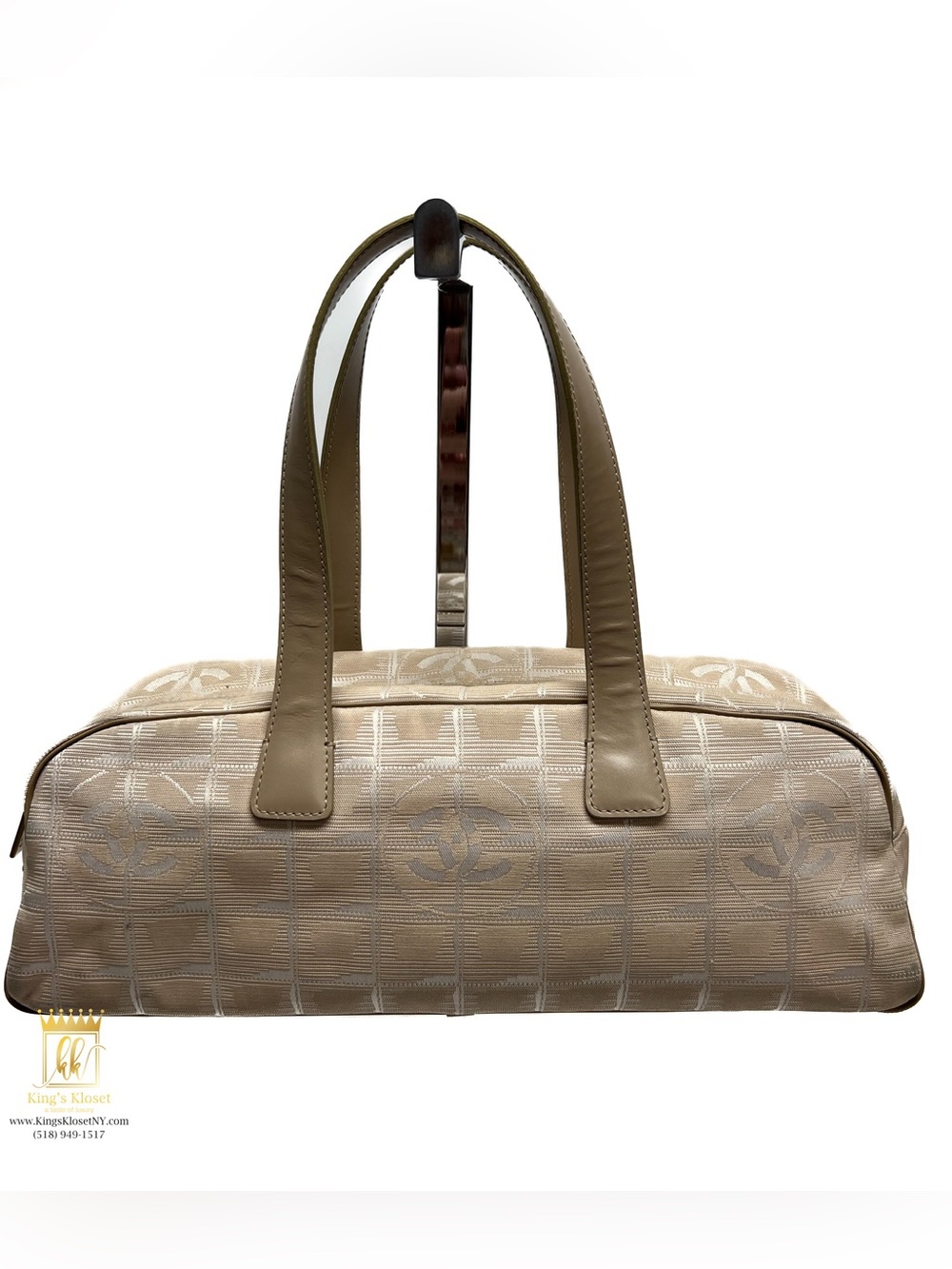 Chanel Travel line bowlers Satchel